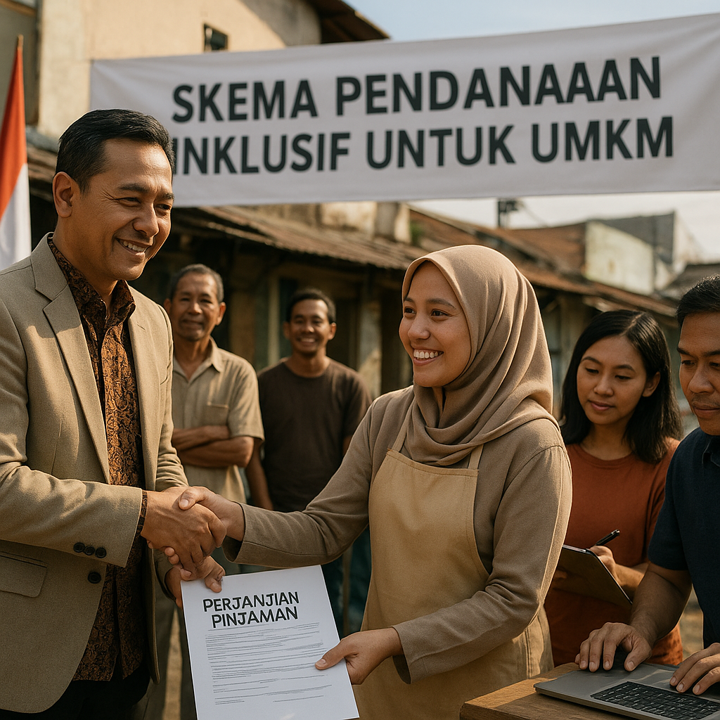 Pemerintah Siapkan Skema Pendanaan Inklusif untuk UMKM di Daerah Pasca Konflik