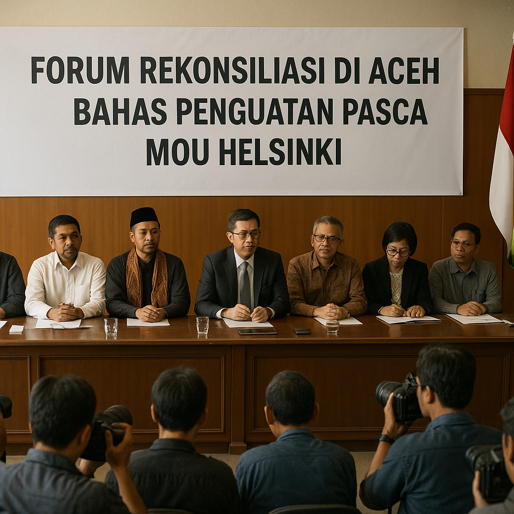 Forum Rekonsiliasi di Aceh Bahas Penguatan Pasca MoU Helsinki