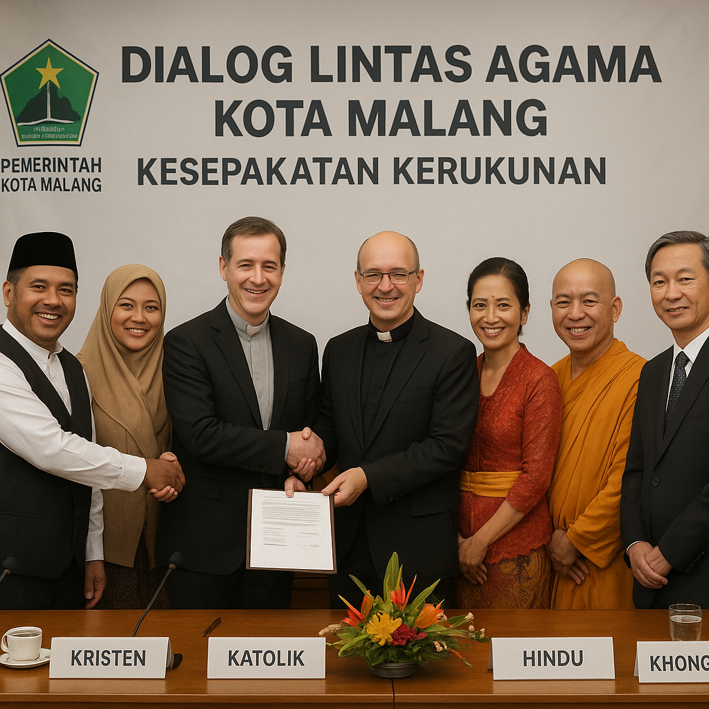 Dialog Lintas Agama di Kota Malang Hasilkan Kesepakatan Kerukunan