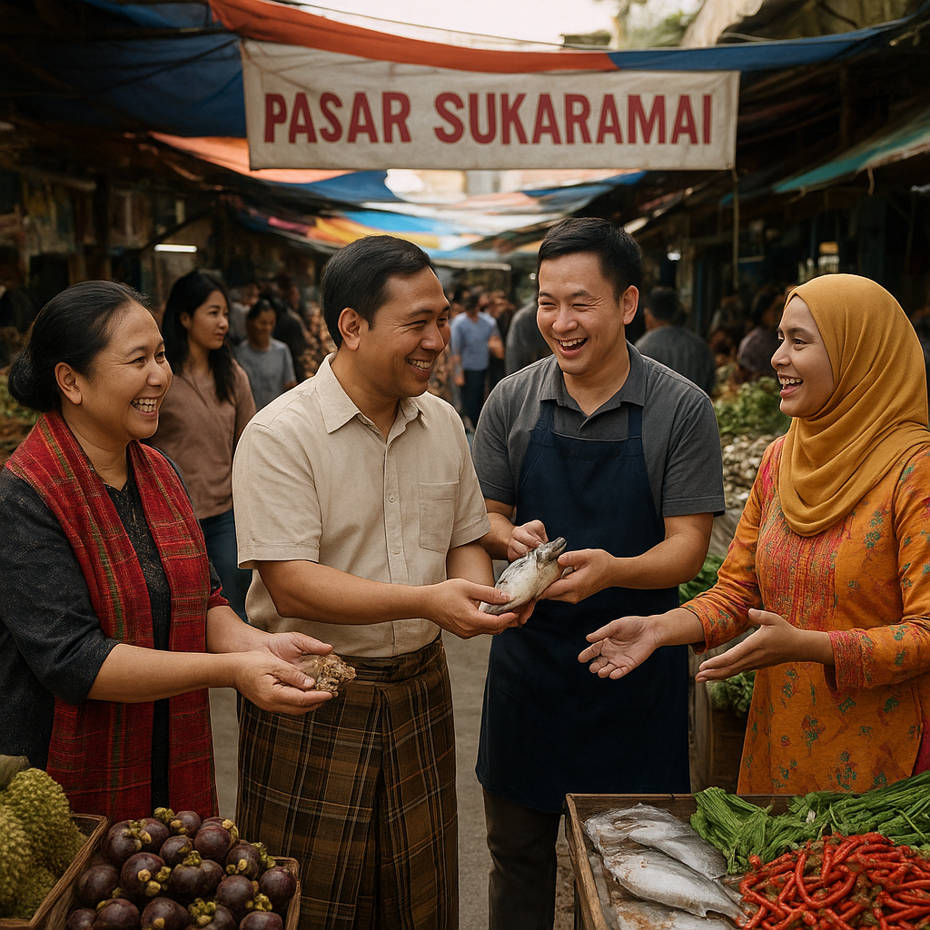 Pasar Tradisional sebagai Ruang Dialog Lintas Etnis di Medan