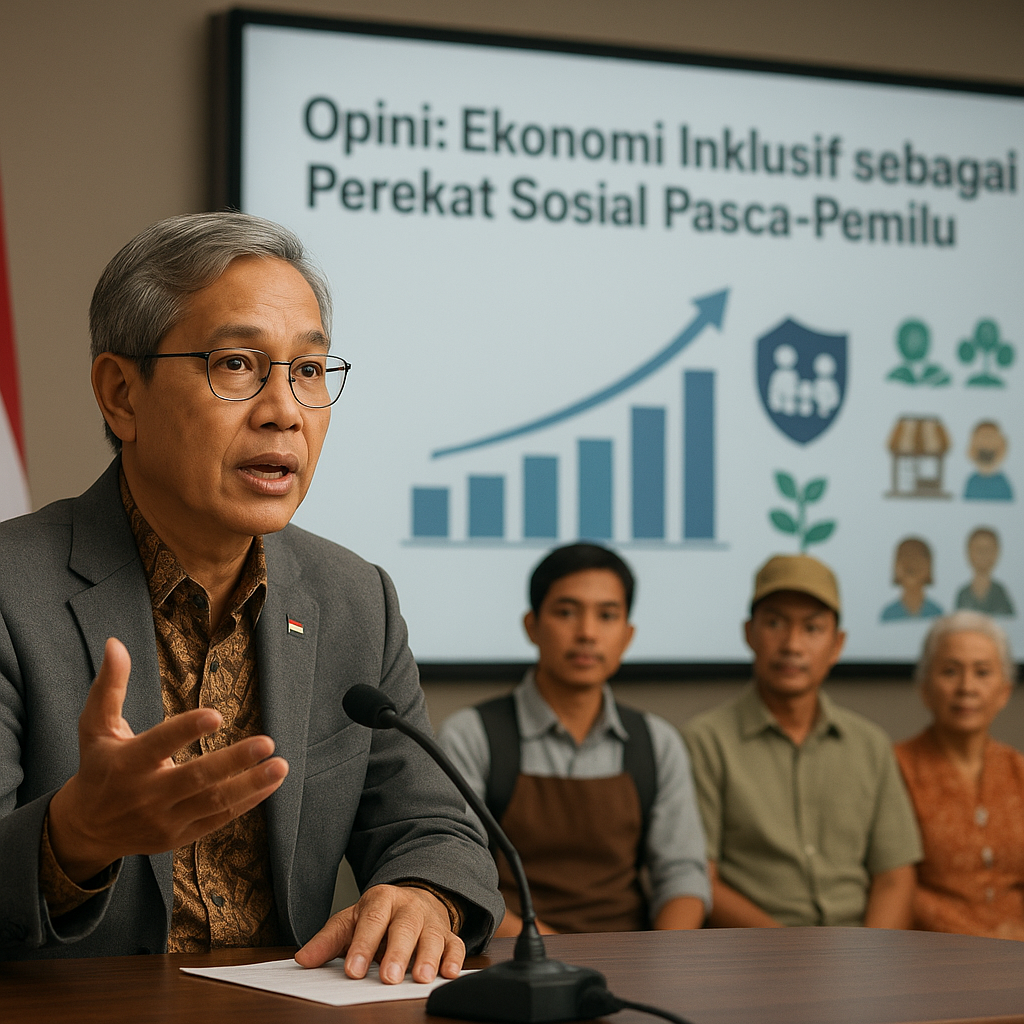 Opini: Ekonomi Inklusif sebagai Perekat Sosial Pasca-Pemilu