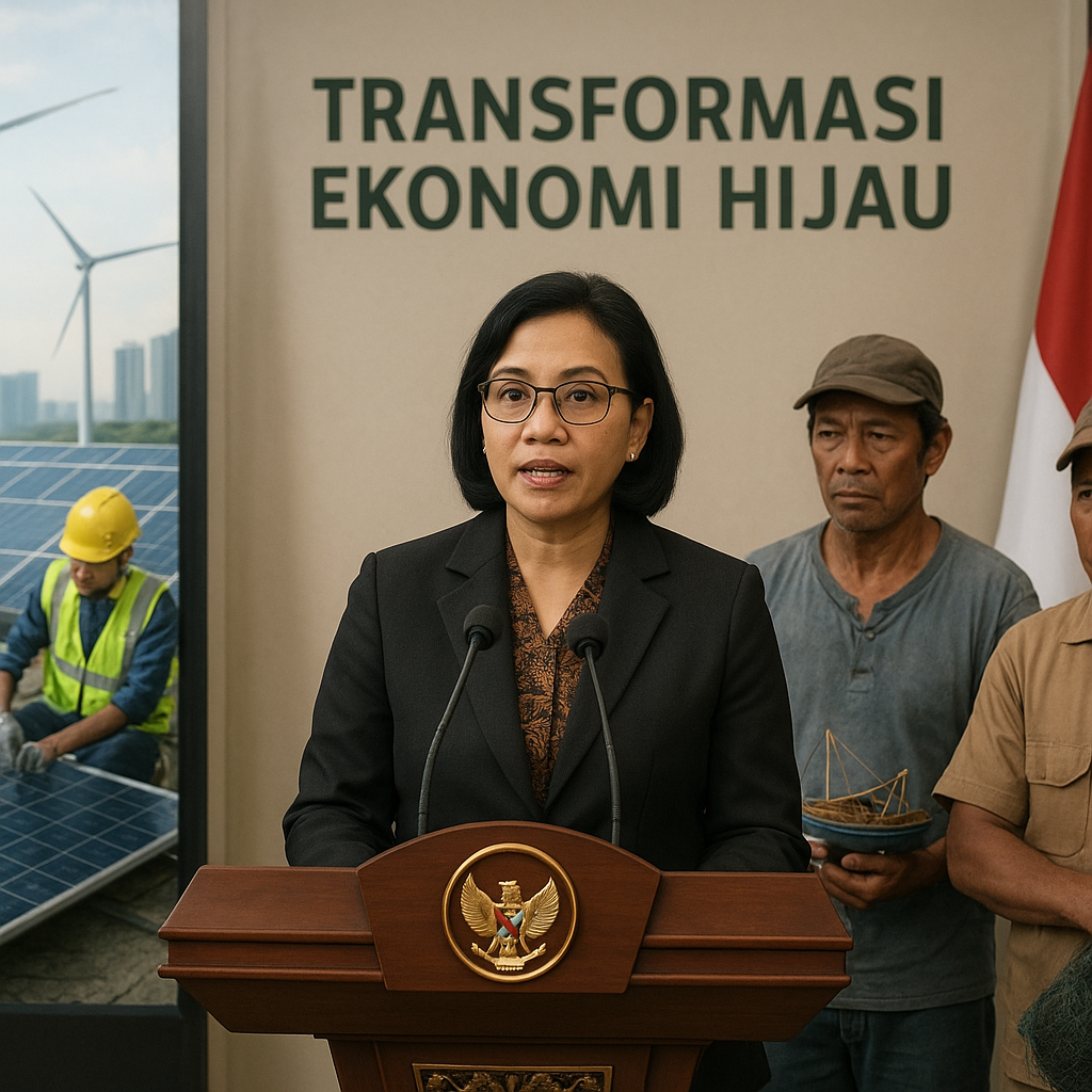 Pemerintah Dorong Transformasi Ekonomi Hijau untuk Ciptakan Lapangan Kerja Baru