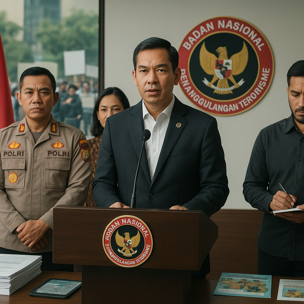 BNPT Klaim Kontra-Radikalisasi Cegah Demo Berkembang Jadi Terorisme