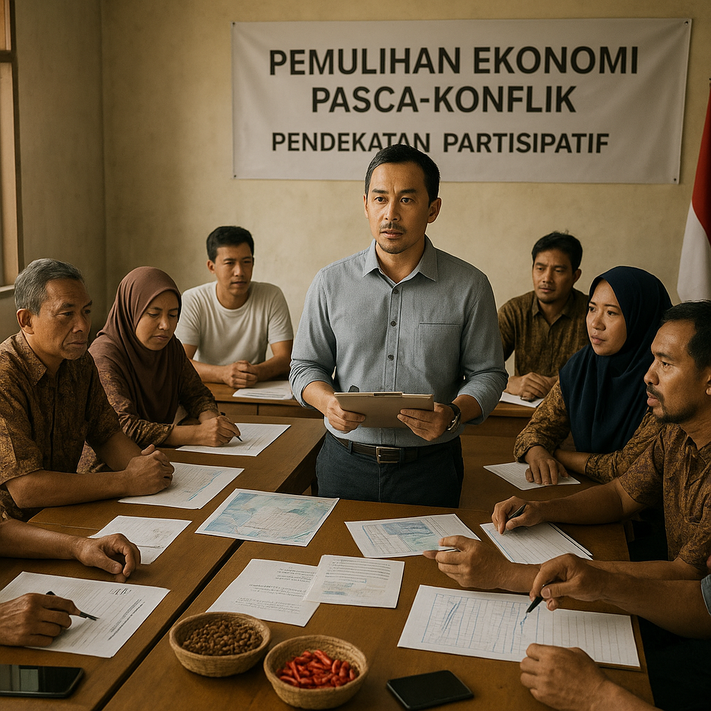 Pengamat: Pemulihan Ekonomi Pasca-Konflik Butuh Pendekatan Partisipatif