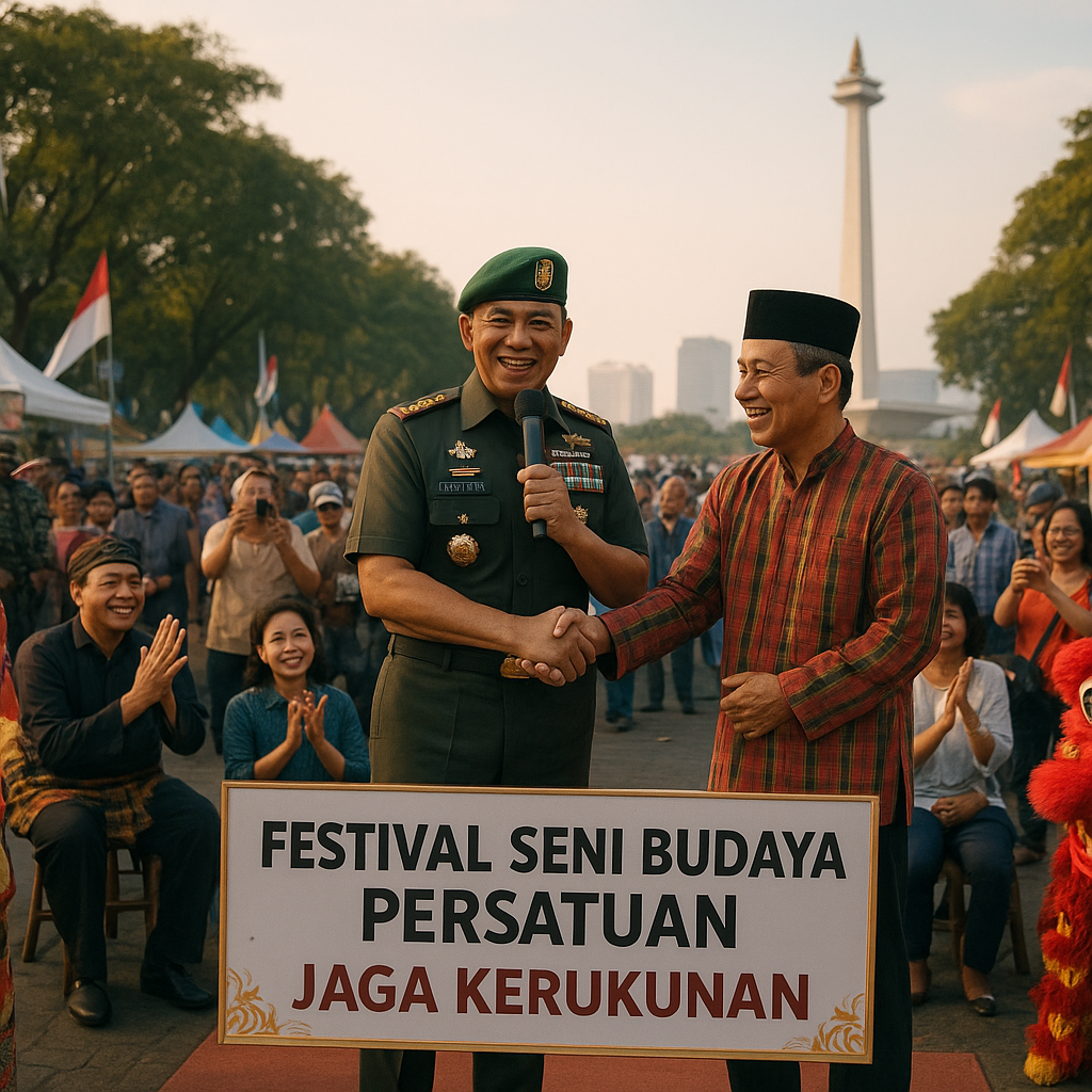 Pangdam Jaya Ajak Warga Jakarta Jaga Kerukunan melalui Seni dan Budaya
