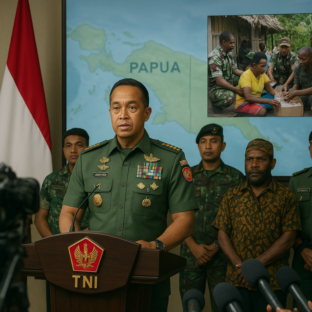 Panglima TNI Tekankan Operasi Militer di Papua Tetap Mengutamakan Pendekatan Kemanusiaan