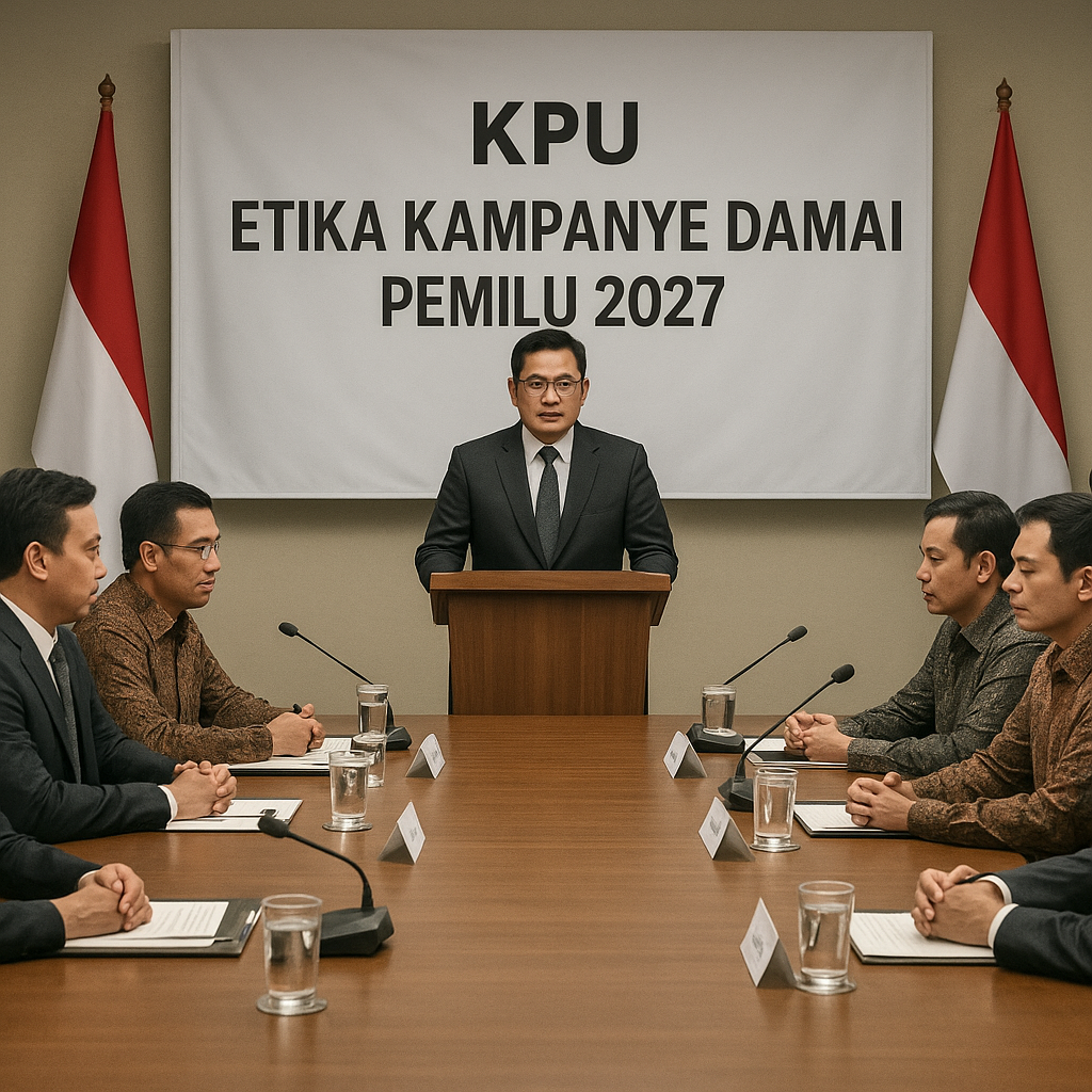 KPU Gelar Pertemuan dengan Parpol Bahas Etika Kampanye Damai Pemilu 2027