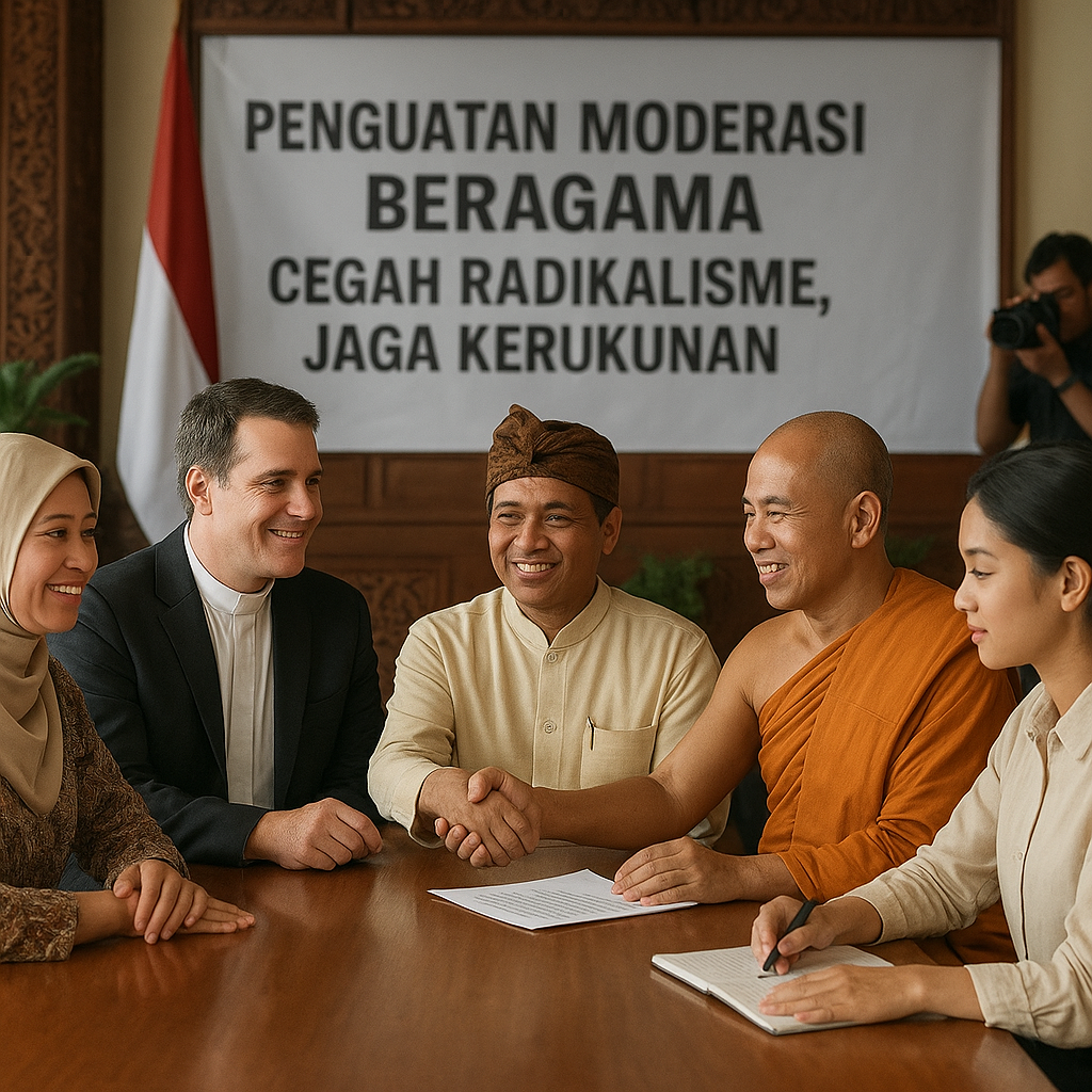 Penguatan Moderasi Beragama Dinilai Kunci Cegah Radikalisme dan Jaga Kerukunan