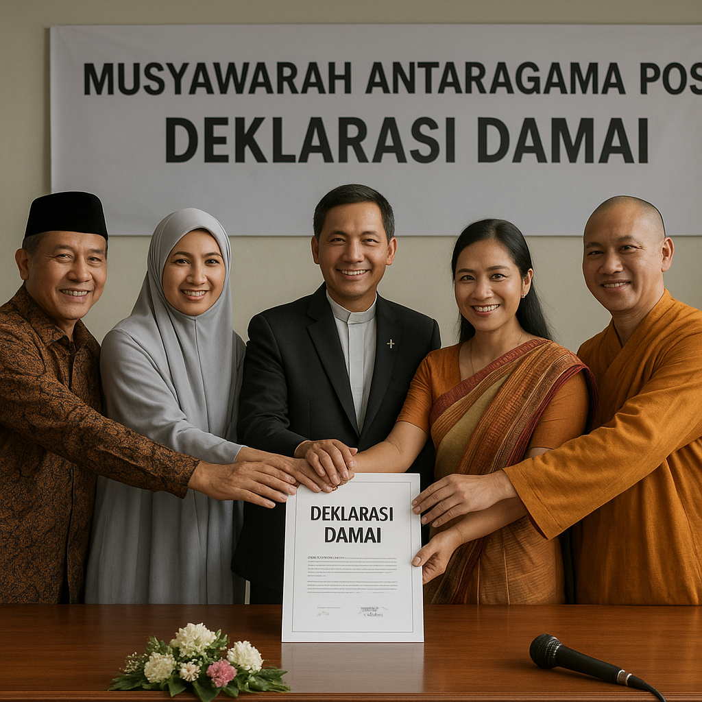 Musyawarah Antaragama di Poso Hasilkan Deklarasi Damai
