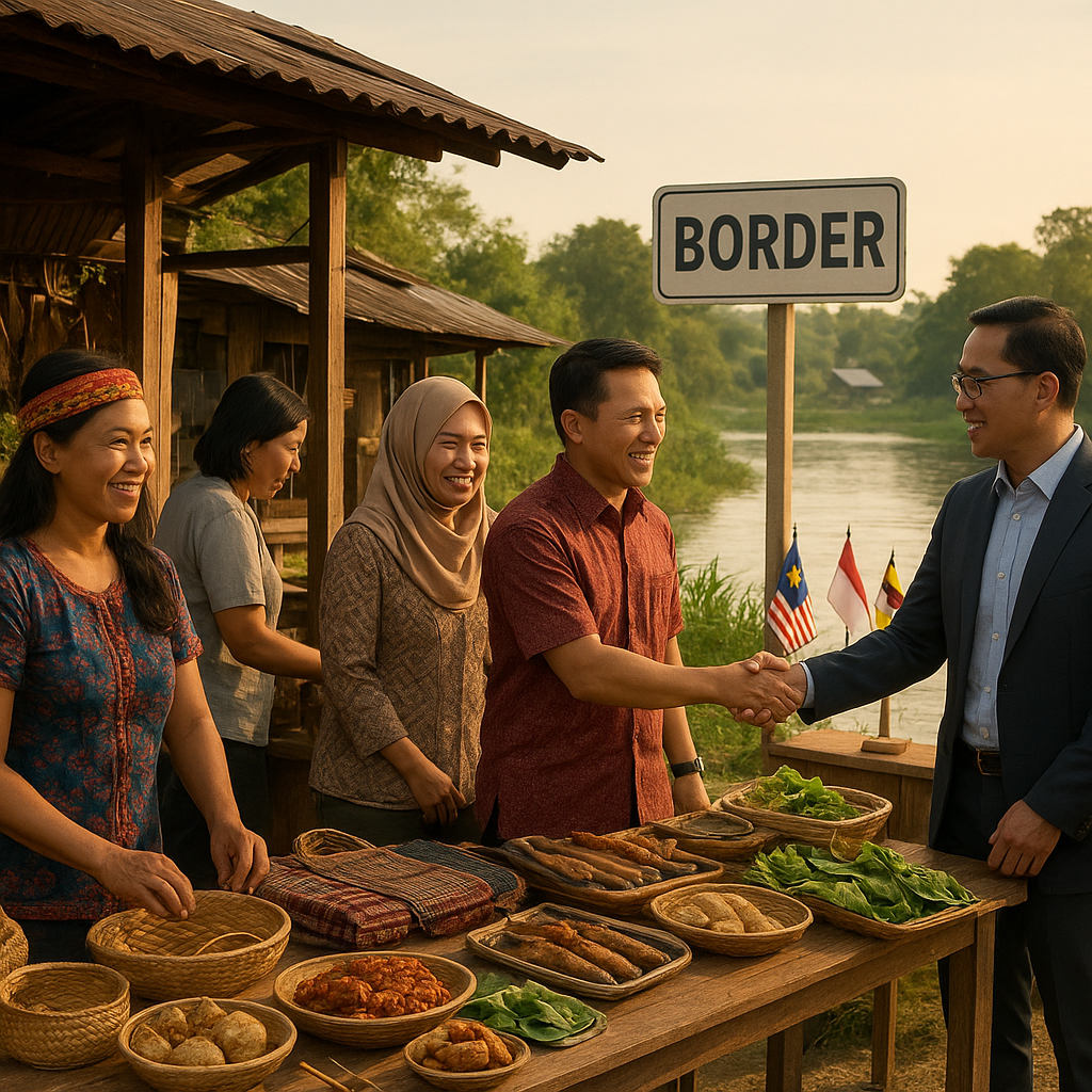 UMKM di Daerah Perbatasan Kalimantan Jadi Jembatan Ekonomi dan Diplomasi
