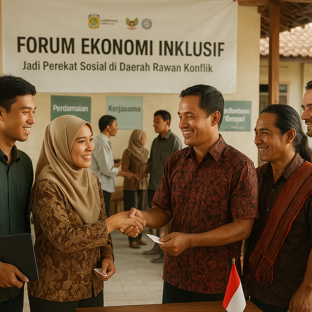Forum Ekonomi Inklusif Diharapkan Jadi Perekat Sosial di Daerah Rawan Konflik