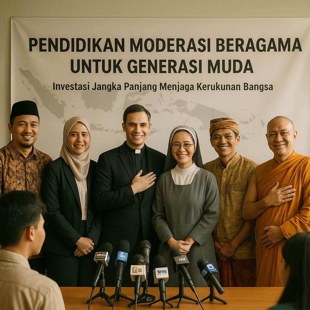 Tokoh Lintas Agama Soroti Pentingnya Pendidikan Moderasi Beragama bagi Generasi Muda