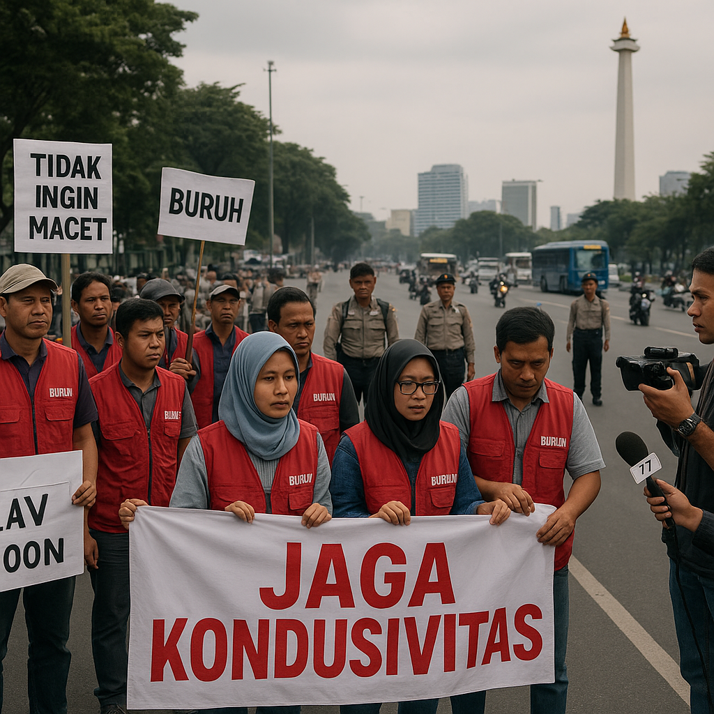 KSP Dudung Imbau Buruh Jaga Kondusivitas Aksi Demo
