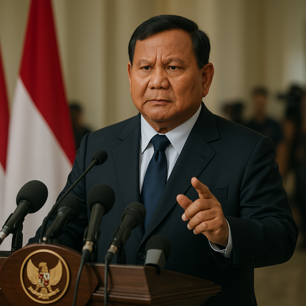 Prabowo Tegaskan Pemimpin yang Anjurkan Kerusuhan adalah Pengkhianat