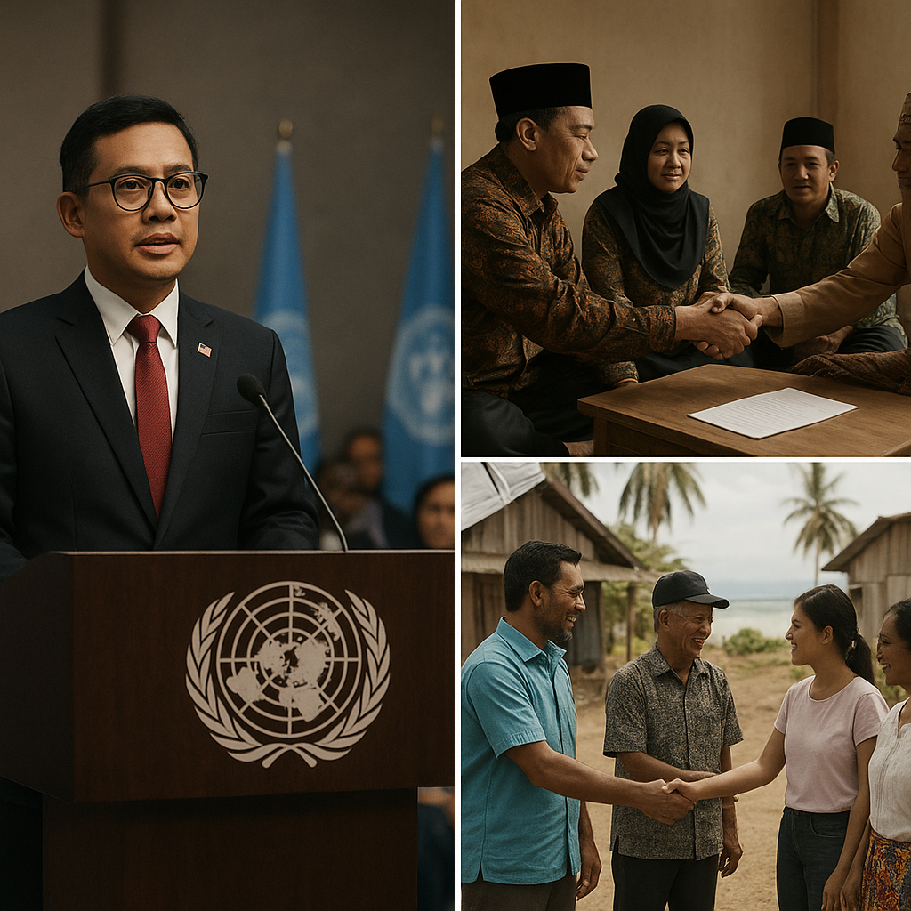 Indonesia Soroti Peran Vital Dialog Inklusif dalam Pembangunan Perdamaian di Forum PBB