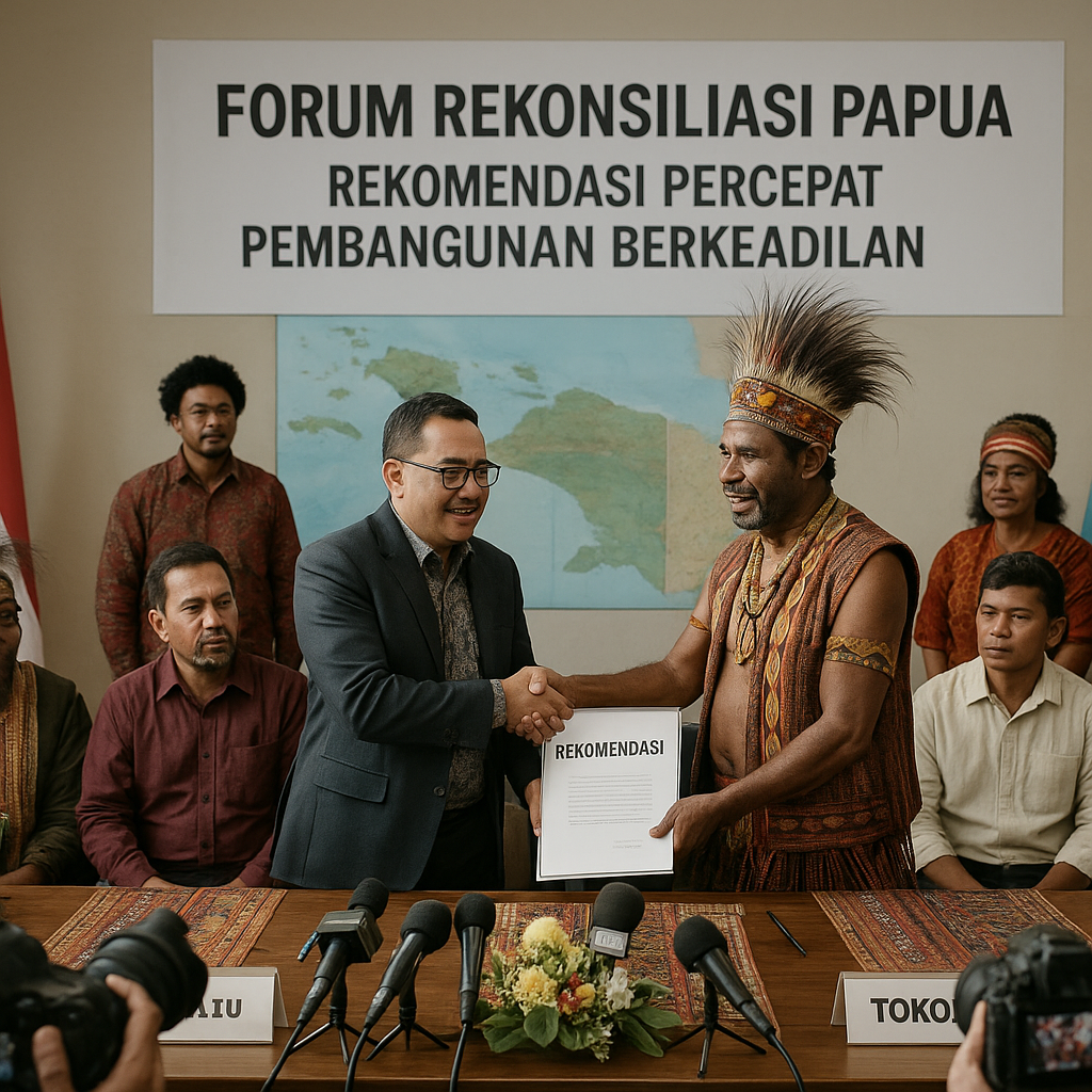 Forum Rekonsiliasi Papua Hasilkan Rekomendasi Percepat Pembangunan Berkeadilan