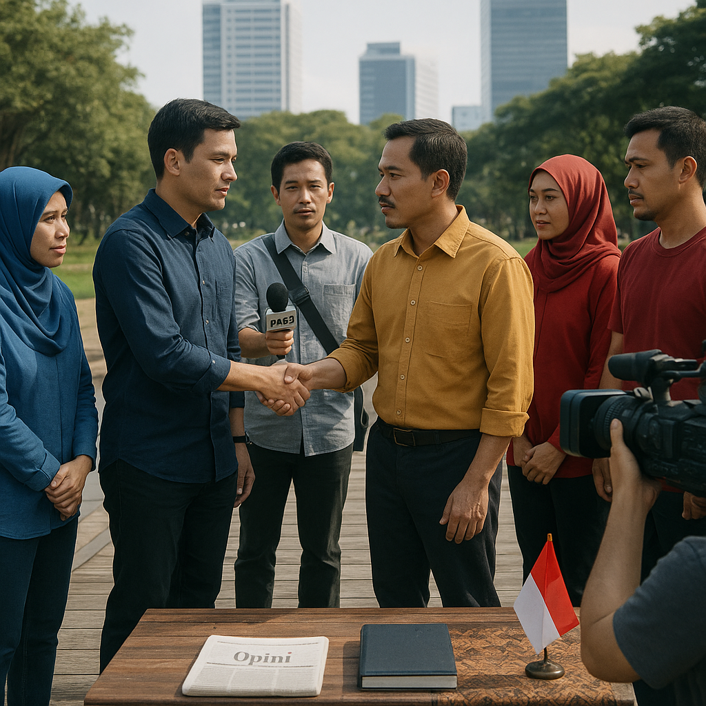 Opini: Media Massa Berperan sebagai Jembatan Dialog di Tengah Polarisasi