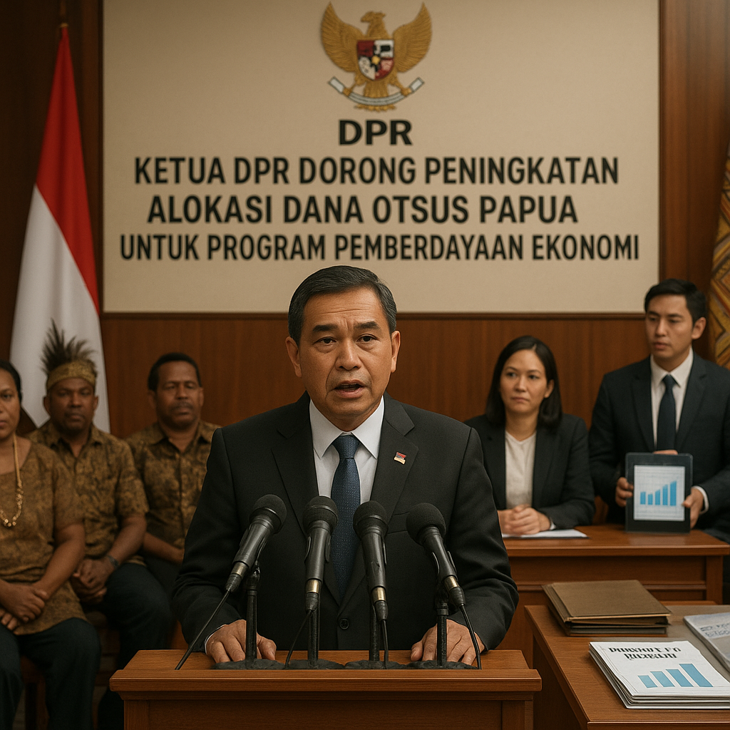 Ketua DPR Dorong Peningkatan Alokasi Dana Otsus Papua untuk Program Pemberdayaan Ekonomi