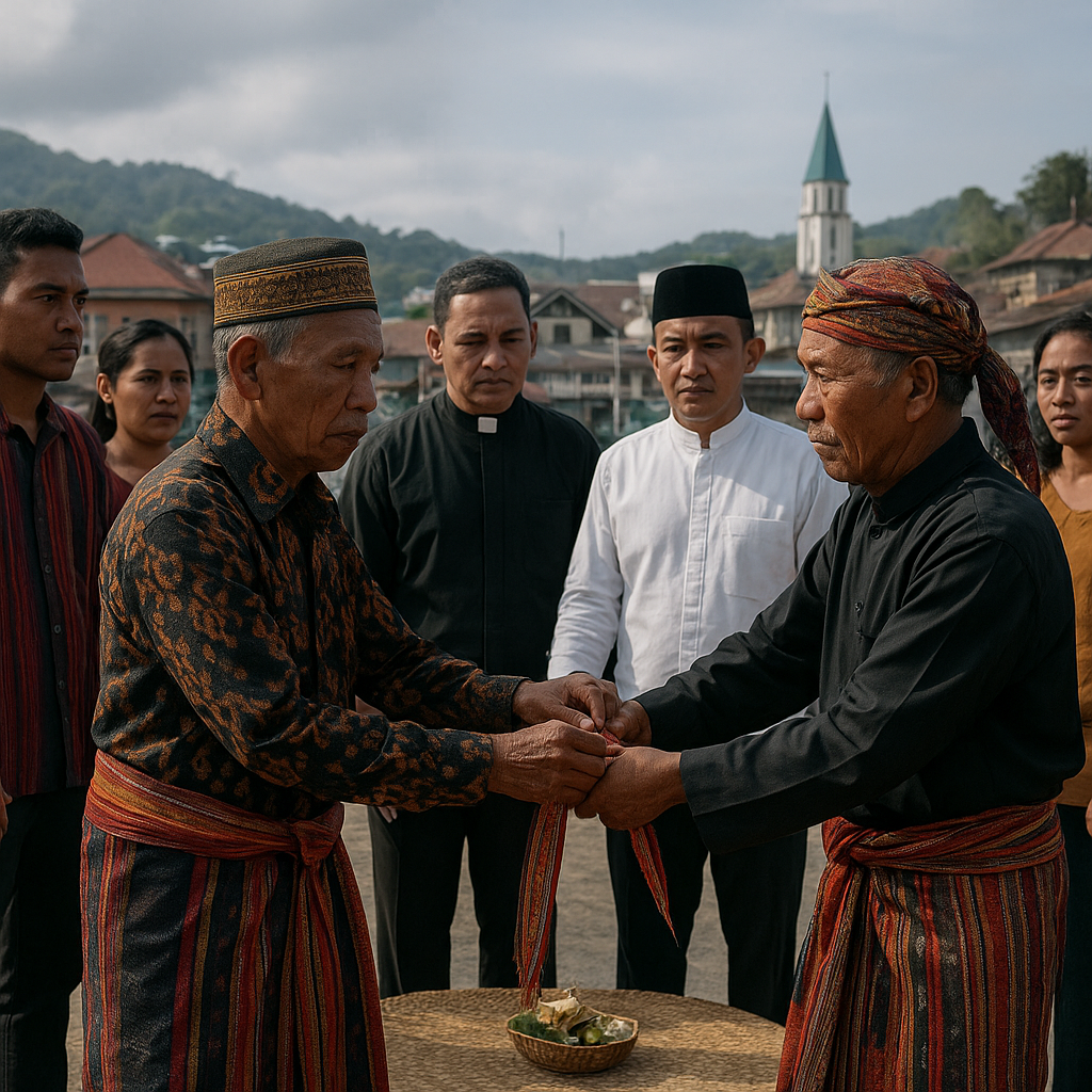 Forum Rekonsiliasi Maluku Gelar Ritual Adat 'Pela Gandong' Perkuat Persaudaraan