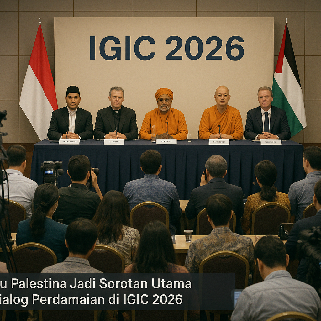 Isu Palestina Jadi Sorotan Utama Dialog Perdamaian di IGIC 2026