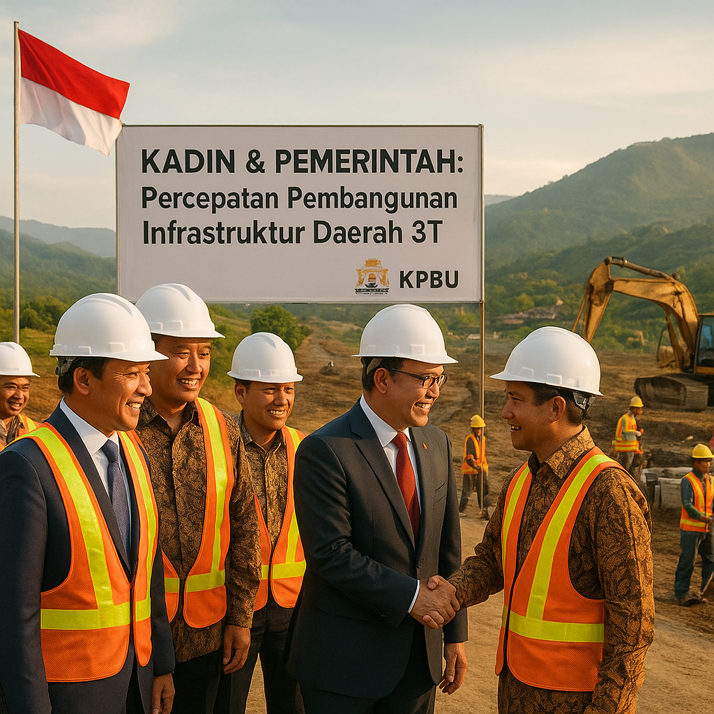 Kadin Dorong Pemerintah Percepat Pembangunan Infrastruktur di Daerah 3T sebagai Perekat Ekonomi Nasional