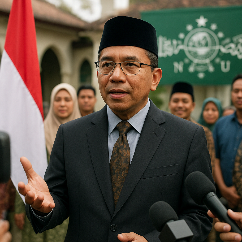 Gus Yahya: NU Siap Jadi Jembatan Dialog untuk Selesaikan Segala Perselisihan Bangsa
