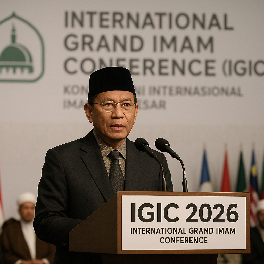 Buka IGIC 2026, Menag Tegaskan Peran Imam Sebagai Duta Perdamaian Dunia