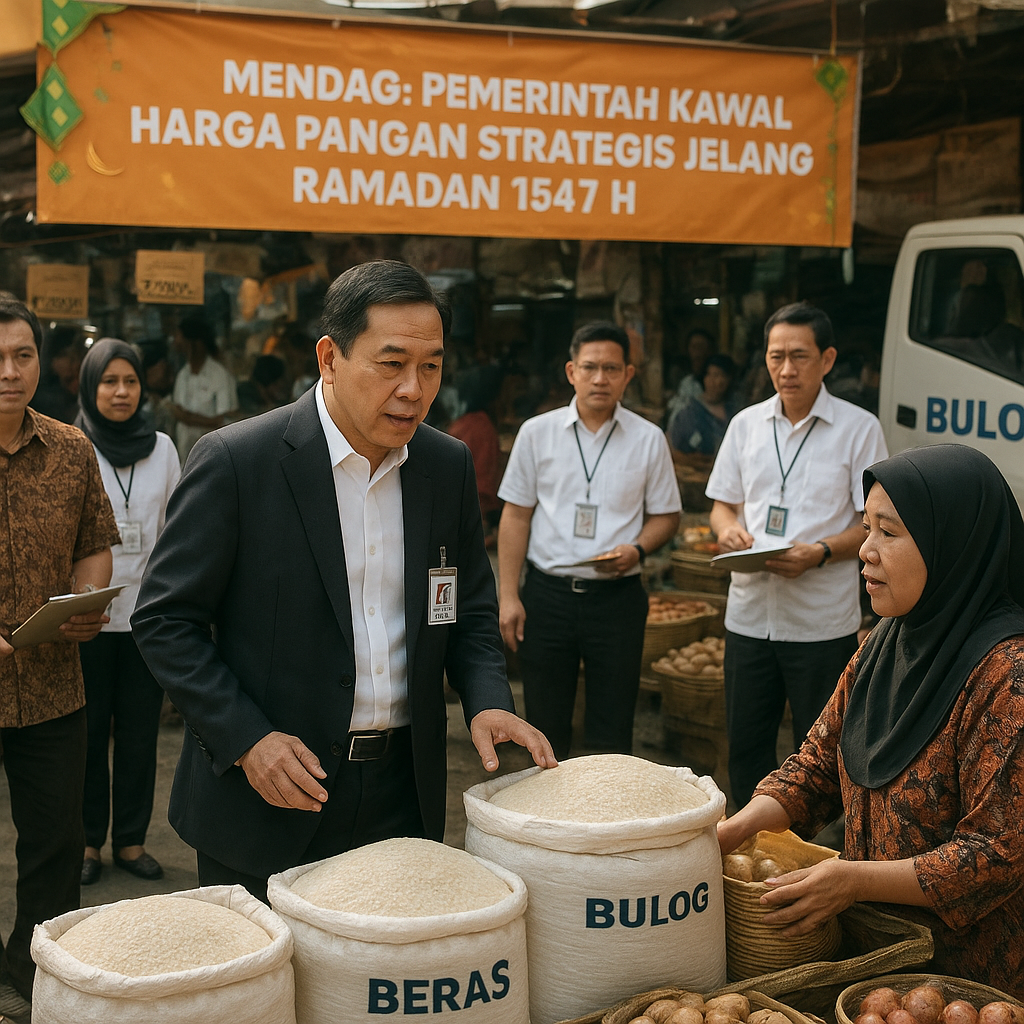 Mendag: Pemerintah Kawal Harga Pangan Strategis Jelang Ramadan 1547 H