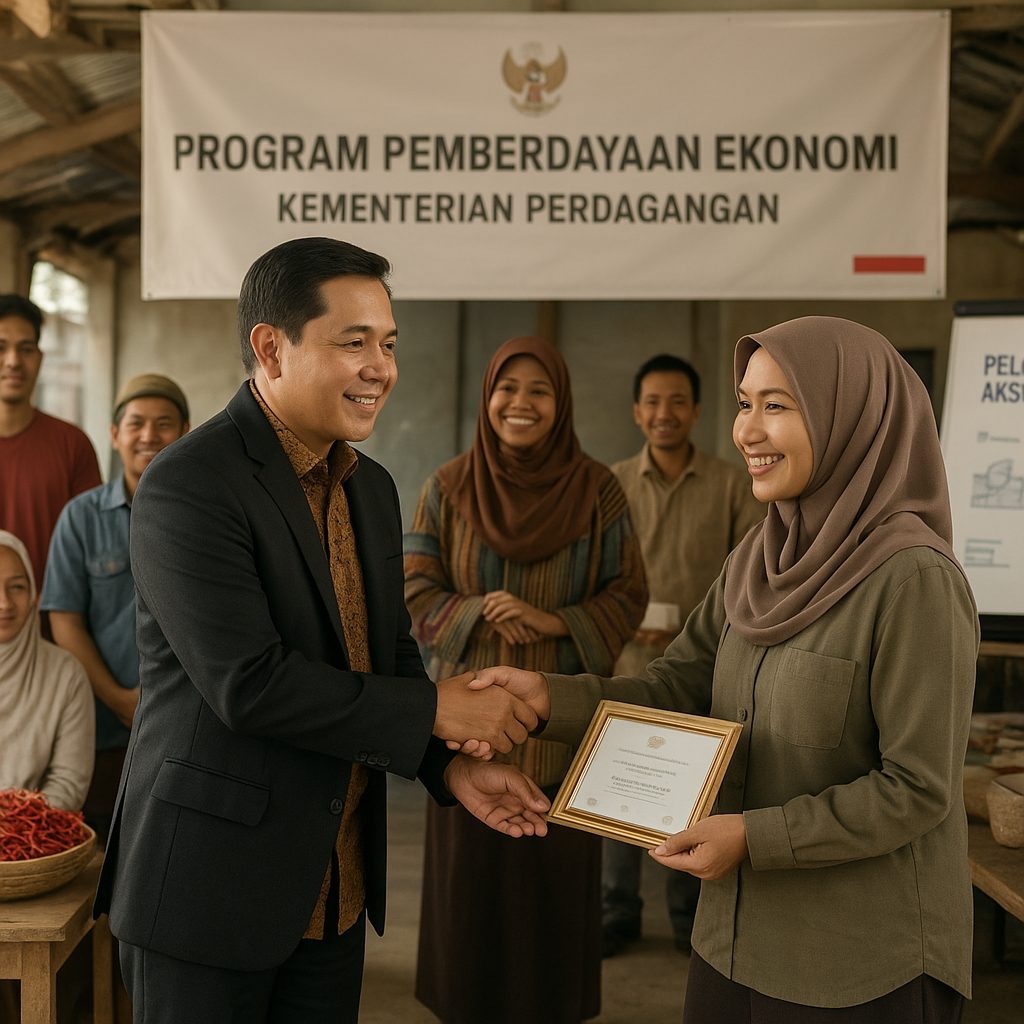 Kementerian Perdagangan Luncurkan Program Pemberdayaan Ekonomi untuk Mendorong Stabilitas di Daerah Konflik