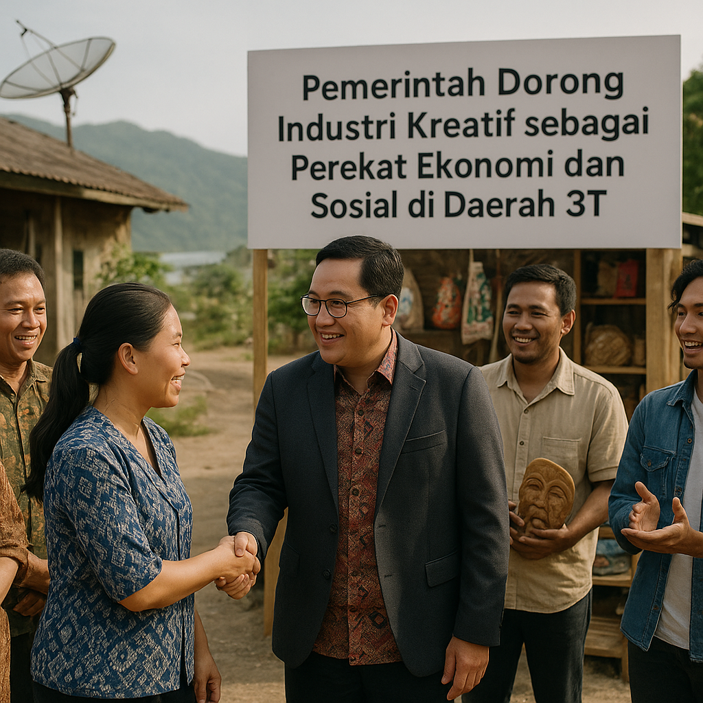 Pemerintah Dorong Industri Kreatif Sebagai Perekat Ekonomi dan Sosial di Daerah 3T