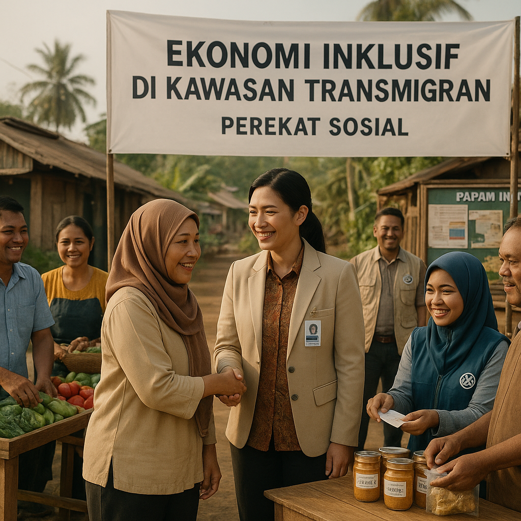 Pemerintah Dorong Ekonomi Inklusif di Kawasan Transmigran sebagai Perekat Sosial