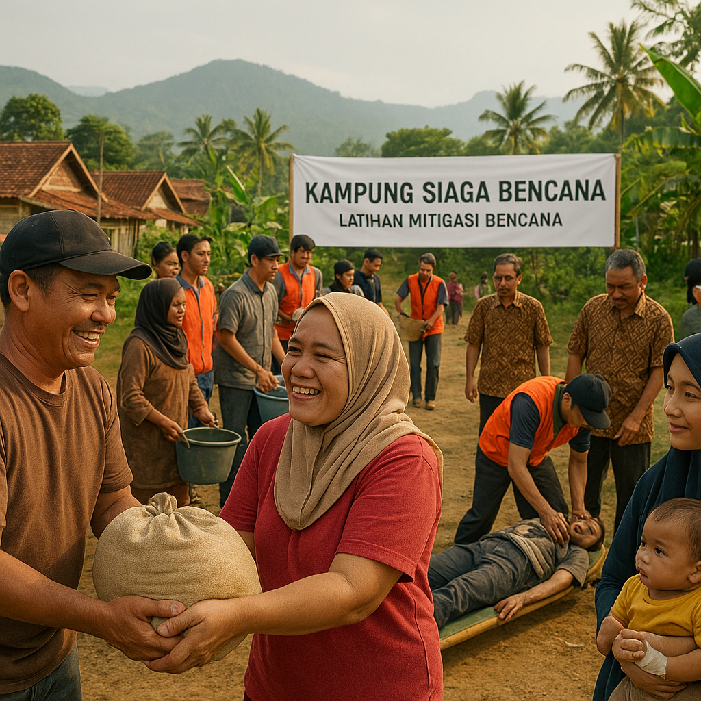 Mitigasi Bencana Jadi Ajang Gotong Royong dan Perekat Sosial di Daerah