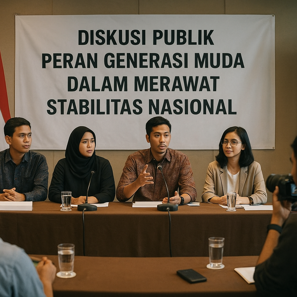 Diskusi Publik Bahas Peran Generasi Muda dalam Merawat Stabilitas Nasional
