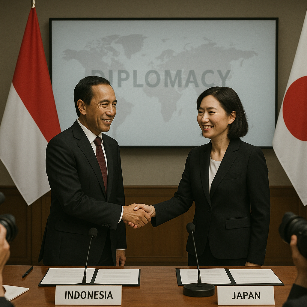 Indonesia dan Jepang Siap Ambil Peran Mediasi untuk Deeskalasi Konflik Global