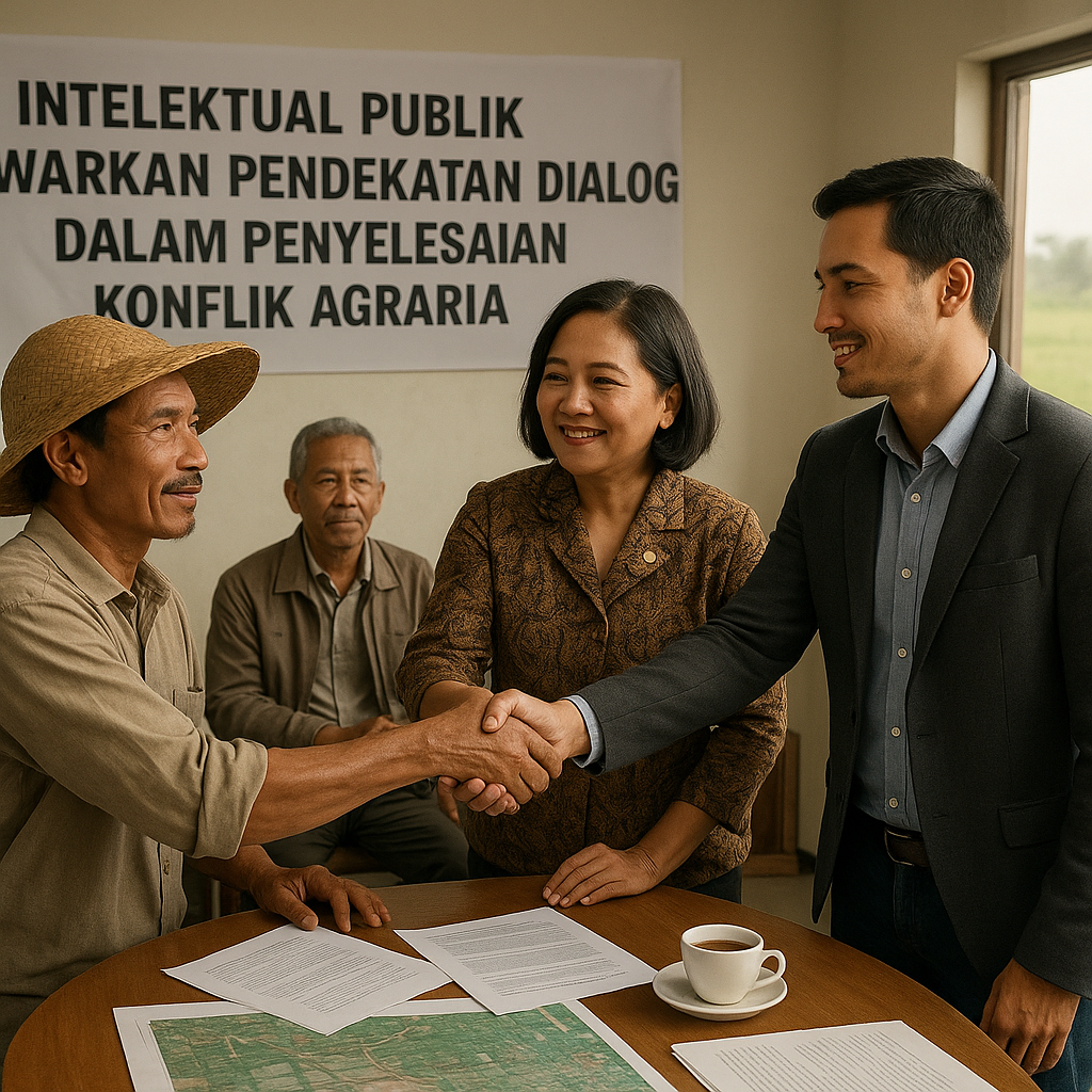 Intelektual Publik Tawarkan Pendekatan Dialog dalam Penyelesaian Konflik Agraria
