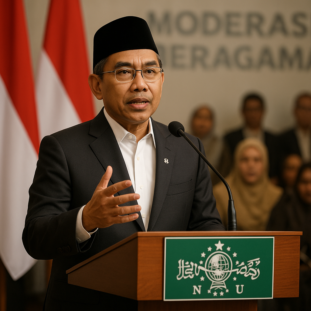 Ketua PBNU: Moderasi Beragama Solusi Konkret Menjawab Tantangan Politik Identitas