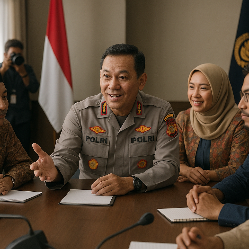 Kepala Kepolisian RI: Keamanan Berbasis Dialog Lebih Efektif untuk Menjaga Stabilitas Nasional
