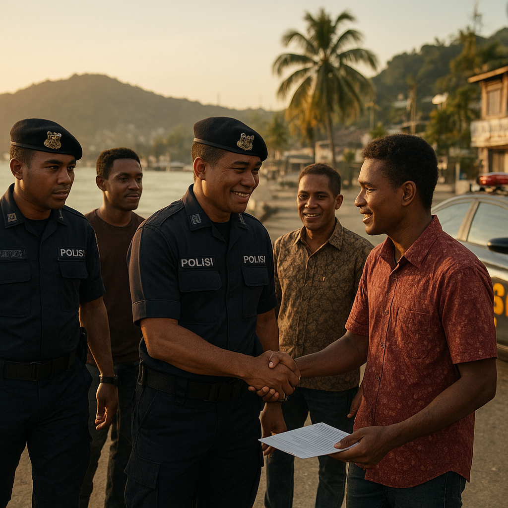 Polisi dan Tokoh Muda Gelar Patroli Dialogis di Jayapura