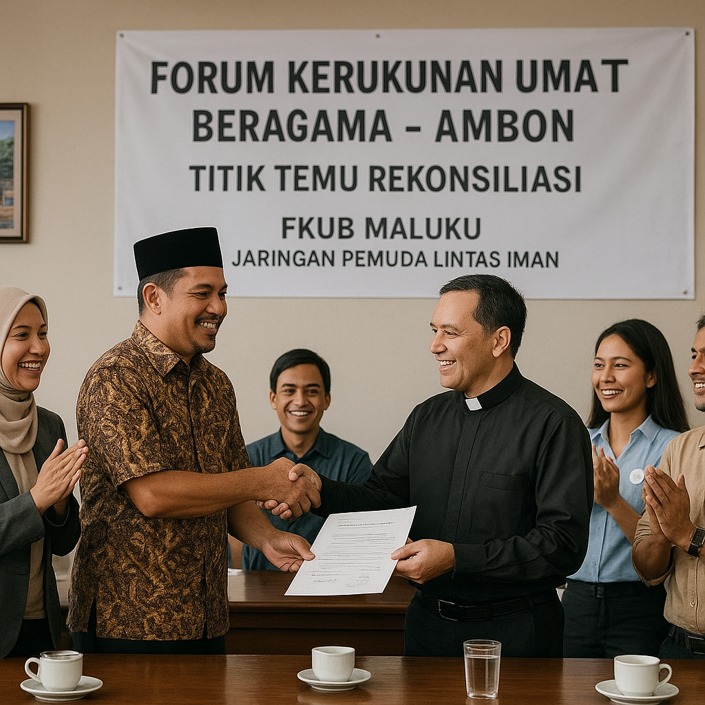 Forum Kerukunan Umat Beragama di Ambon Lahirkan Titik Temu Rekonsiliasi