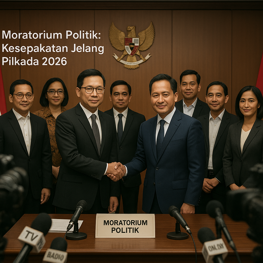 Pemerintah dan Perwakilan Kelompok Oposisi Sepakati Moratorium Politik Sebelum Pilkada