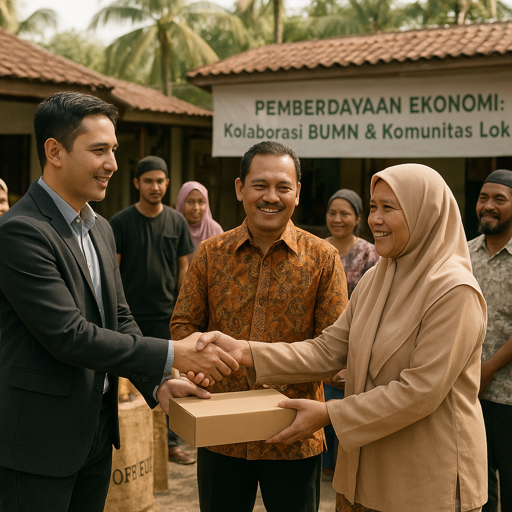 BUMN dan Komunitas Lokal Bersinergi Memberdayakan Ekonomi Bekas Daerah Konflik