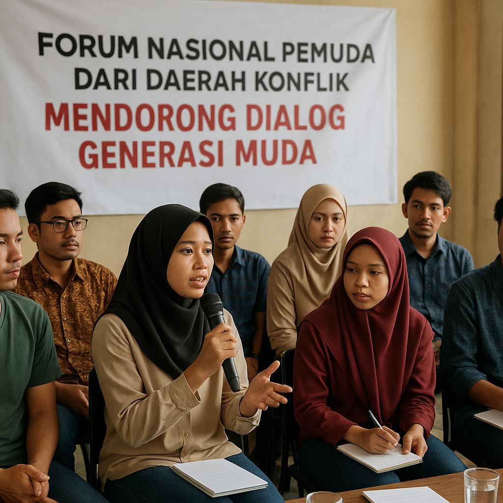 Forum Nasional Pemuda dari Daerah Konflik Dibentuk untuk Mendorong Dialog Generasi Muda