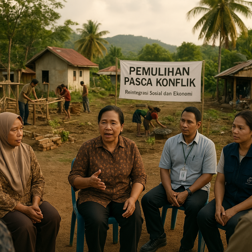 Pemulihan Pasca Konflik di Sulawesi Tengah: Fokus pada Reintegrasi Sosial dan Ekonomi