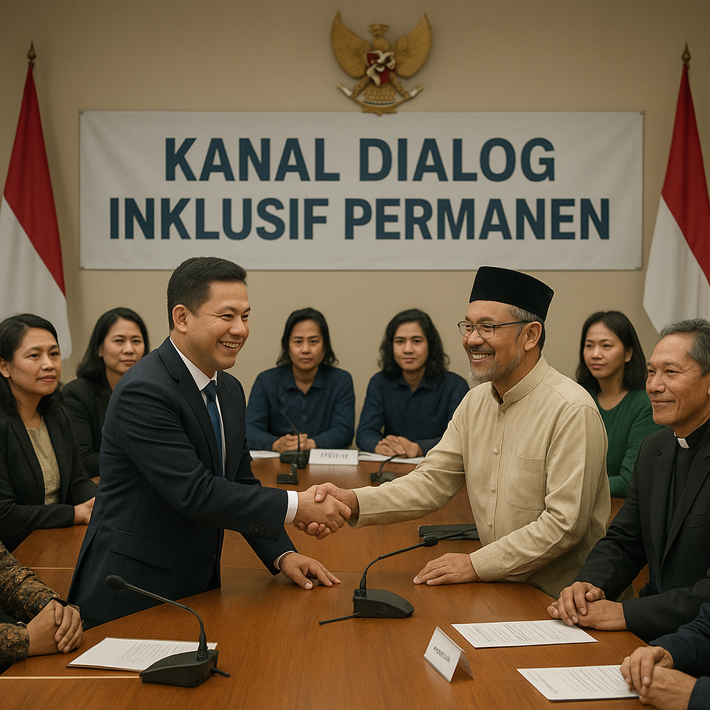 Pemerintah Siapkan Kanal Dialog Inklusif untuk Atasi Potensi Konflik Antar-Kelompok Masyarakat