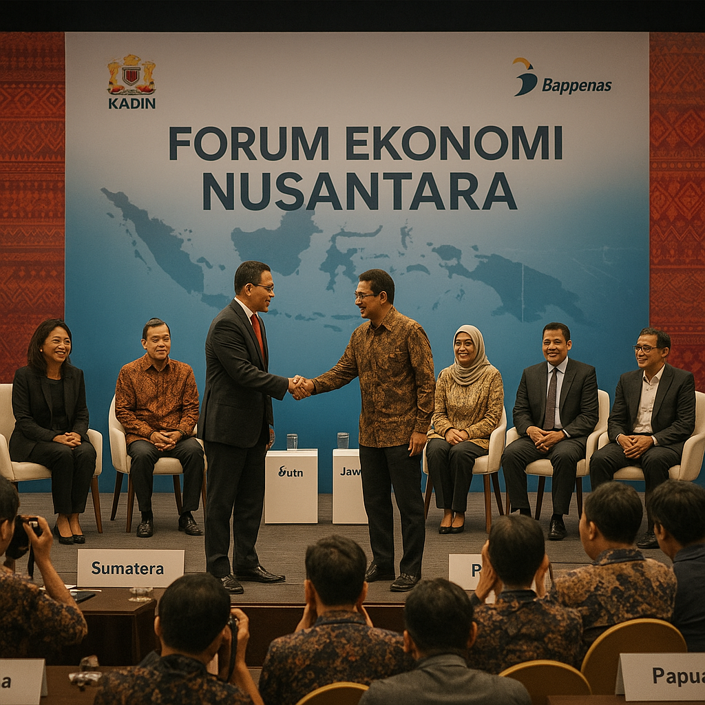 Kadin dan Bappenas Gelar Forum Ekonomi Nusantara untuk Mendorong Kerjasama Antar Wilayah