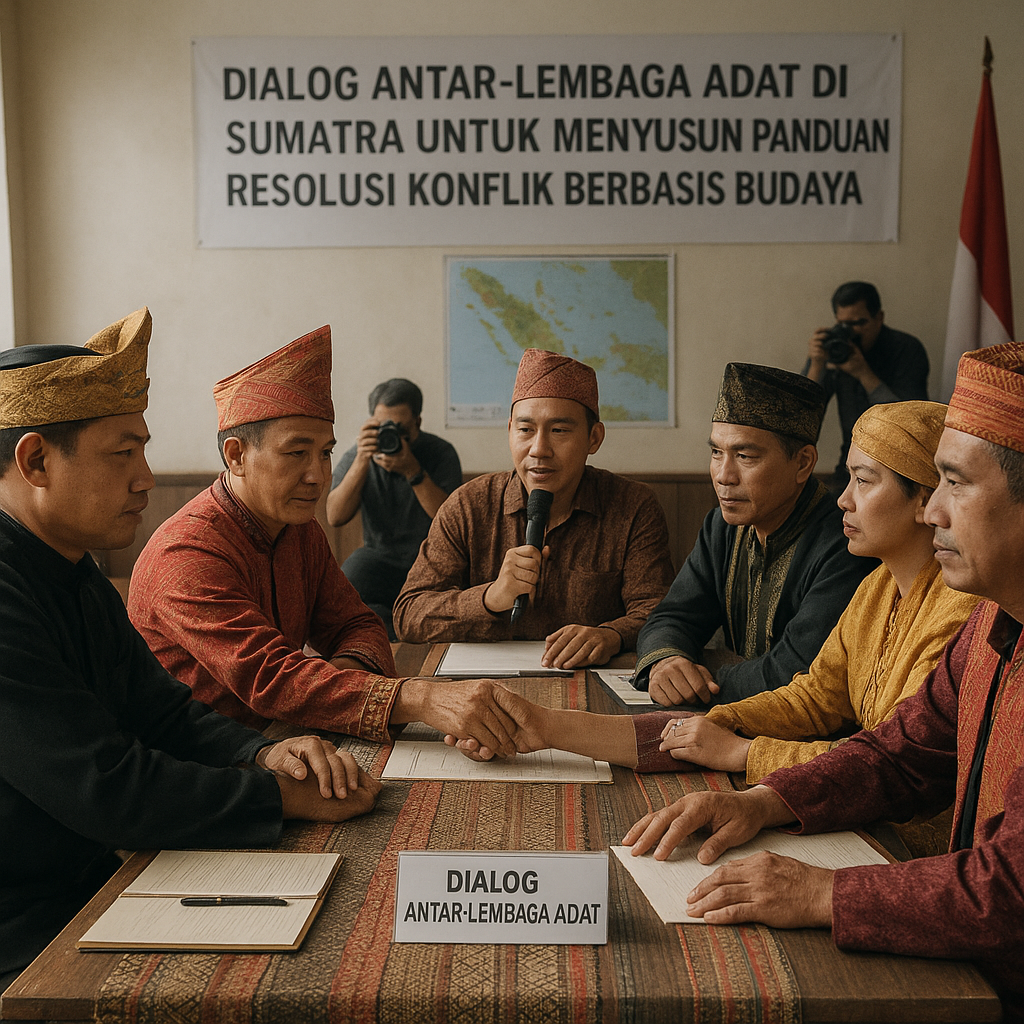 Dialog Antar-Lembaga Adat di Sumatra untuk Menyusun Panduan Resolusi Konflik Berbasis Budaya