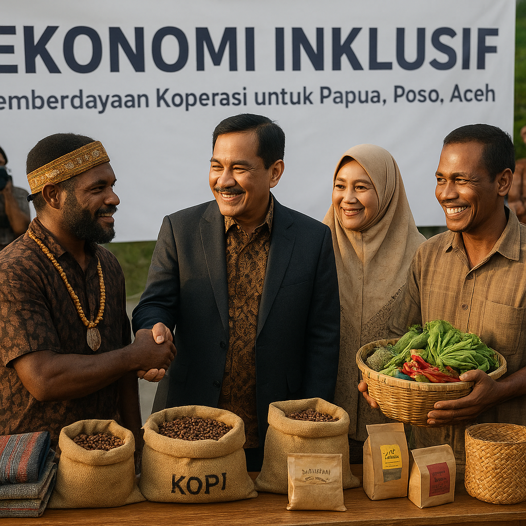 Ekonomi Inklusif Dicanangkan untuk Kurangi Kesenjangan di Daerah Konflik