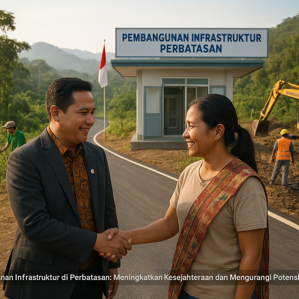 Pembangunan Infrastruktur di Perbatasan: Meningkatkan Kesejahteraan dan Mengurangi Potensi Gesekan