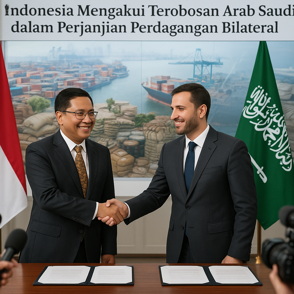 Indonesia Mengakui Terobosan Arab Saudi dalam Perjanjian Perdagangan Bilateral