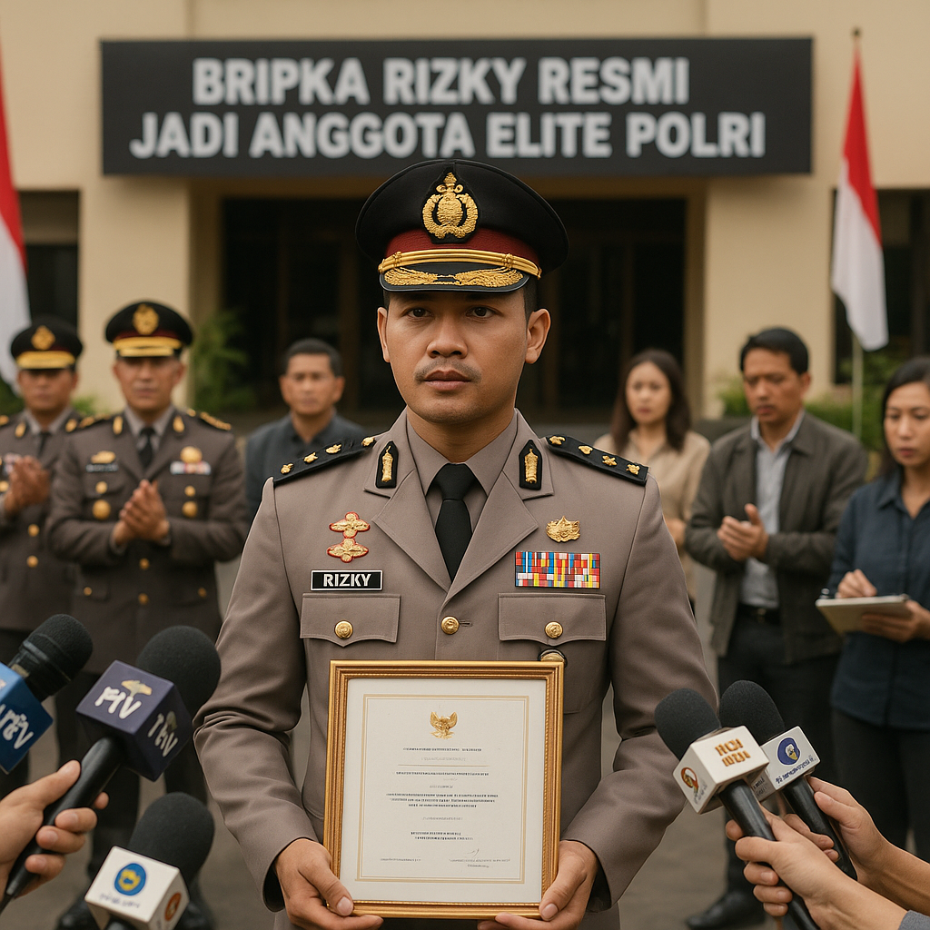 Bripka Rizky Resmi Jadi Anggota Elite Polri, Isu Integrasi dalam Keamanan Nasional